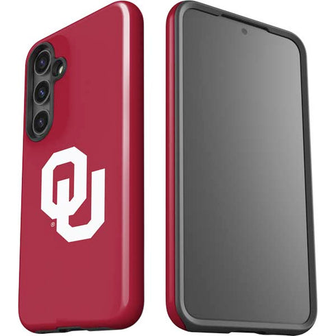 University of Oklahoma Sooners Cracked Galaxy S24 Plus Impact Case